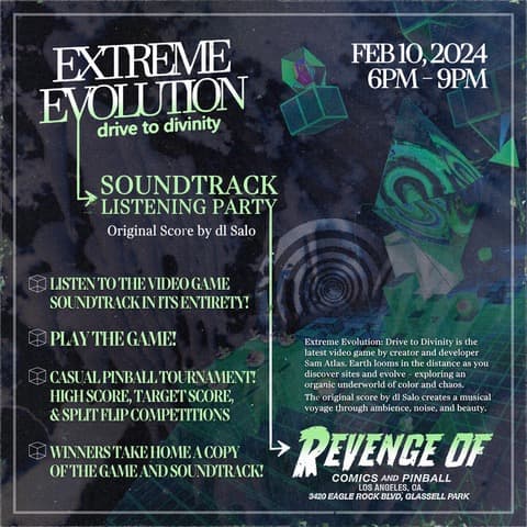 Extreme Evolution Listening Party at Revenge of